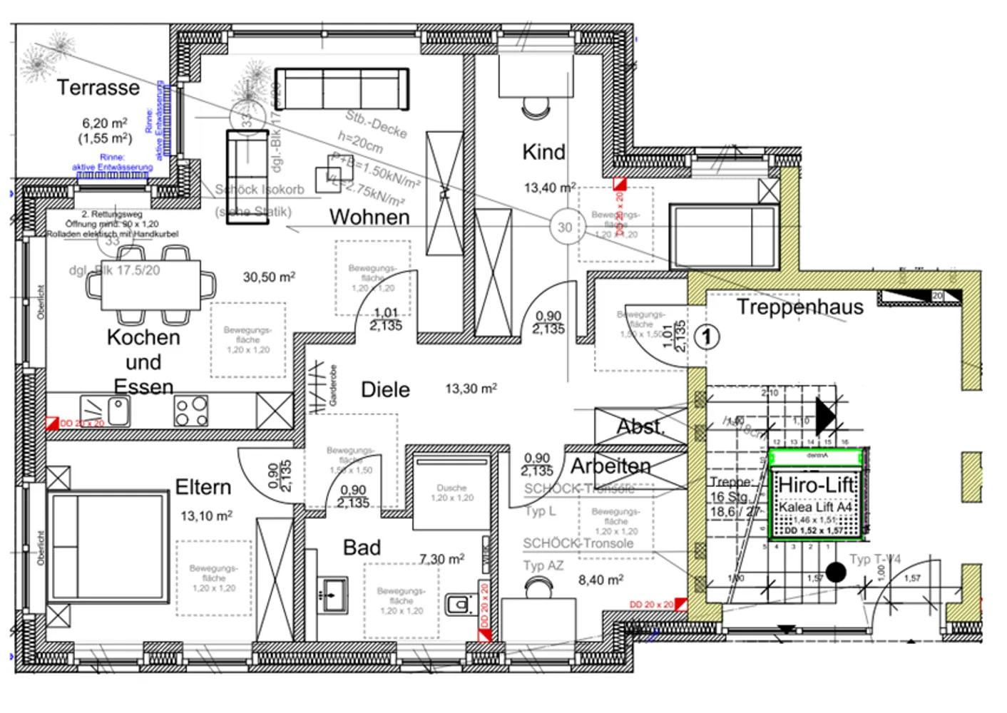 4 Zimmer Wohnung mit 88 m² in Paderborn – Bild 2