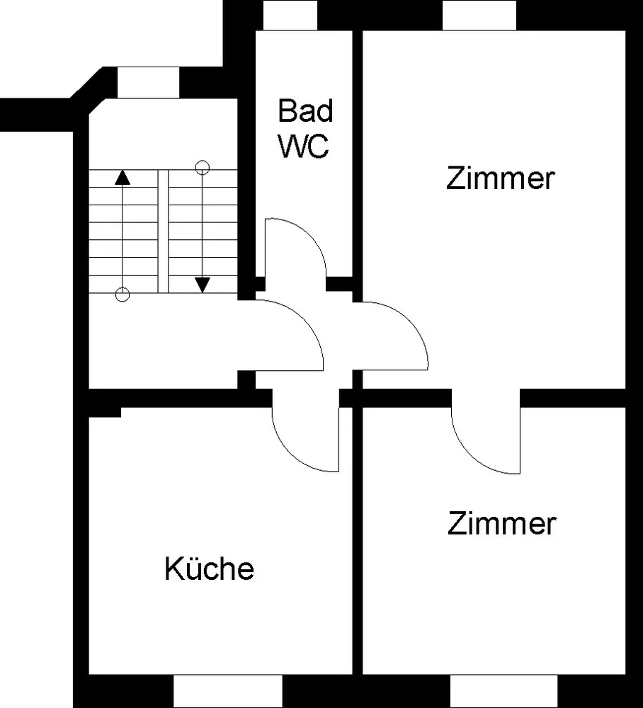 3 Zimmer Wohnung mit 54 m² in Duisburg – Bild 6