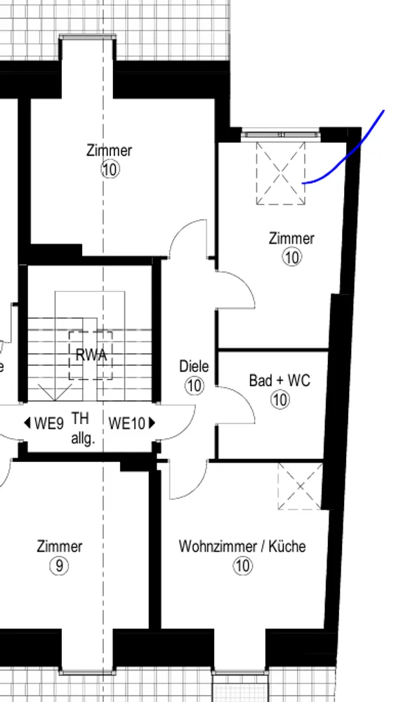 2 Zimmer Wohnung mit 42 m² in Aachen – Bild 11