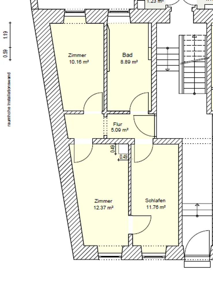 2 Zimmer Wohnung mit 50 m² in Heidelberg – Bild 8