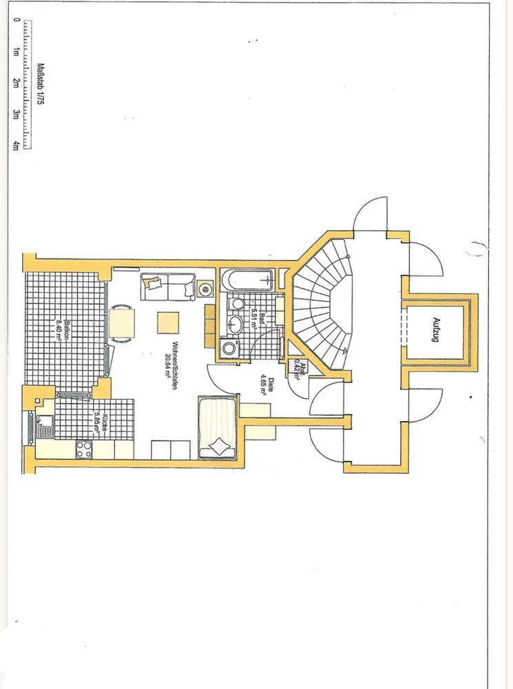 1 Zimmer Wohnung mit 42 m² in Regensburg – Bild 9