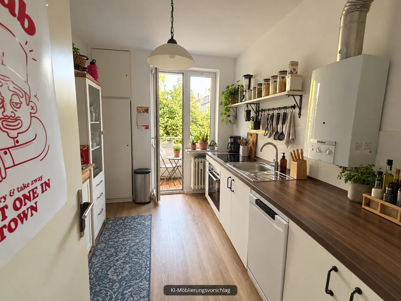 2 room apartment with 73 m² in Aachen – Photo 6