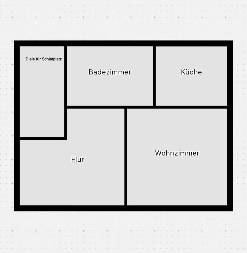 2 Zimmer Wohnung mit 39 m² in Hof – Bild 6