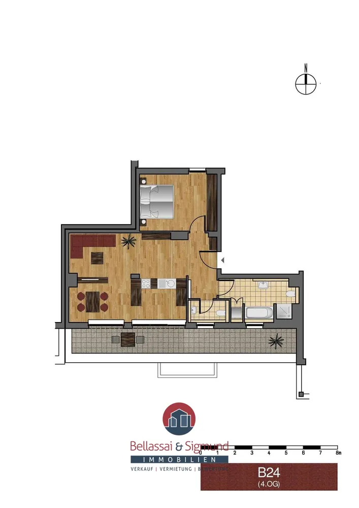 2 room apartment with 77 m² in Mülheim an der Ruhr – Photo 3