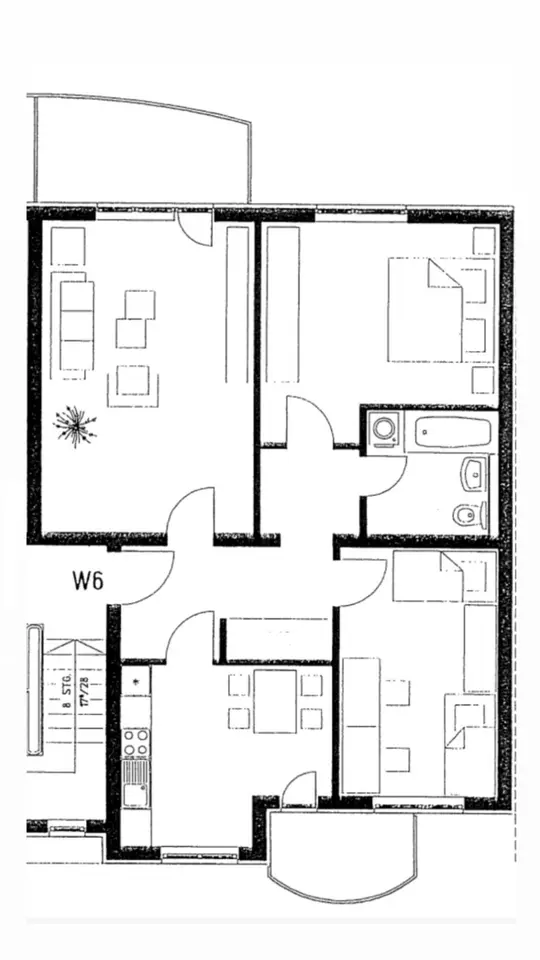 5 Zimmer Wohnung mit 155 m² in Rostock – Bild 4