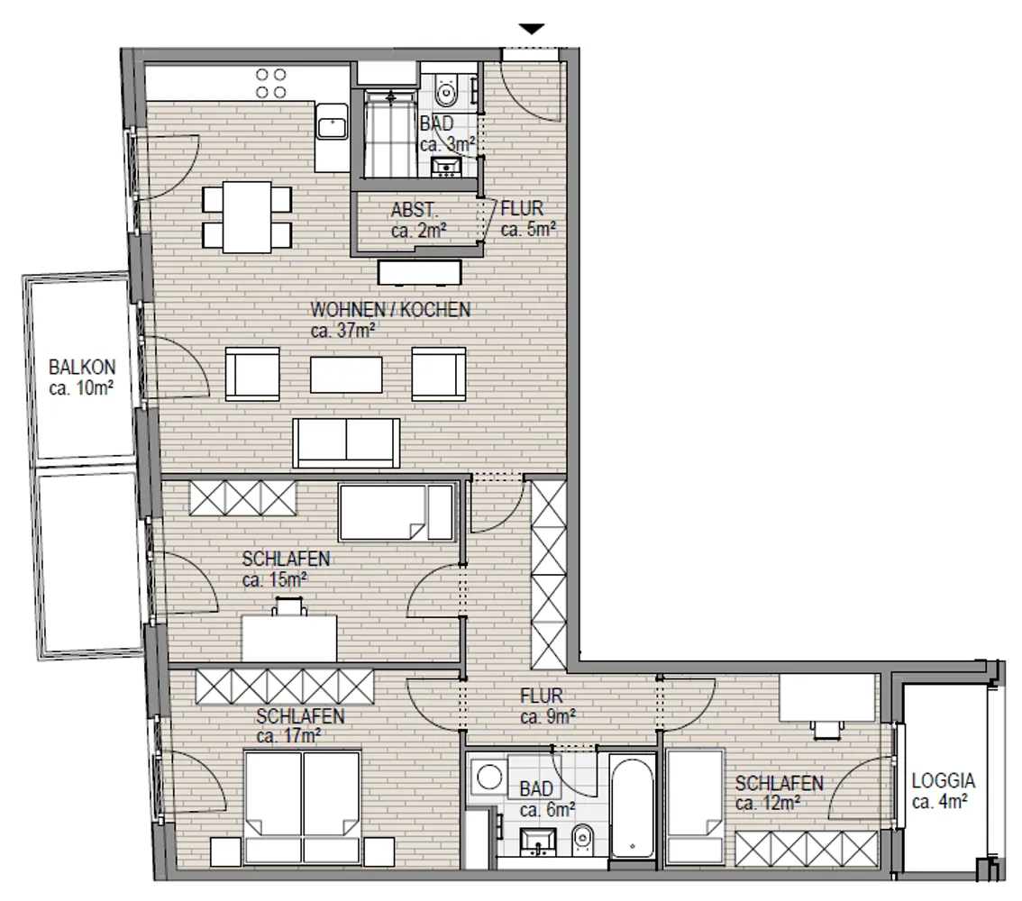 4 Zimmer Wohnung mit 113 m² in Hamburg – Bild 11