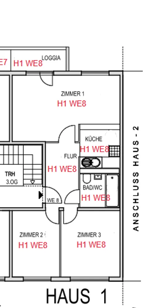 2 Zimmer Wohnung mit 57 m² in Halle (Saale) – Bild 8