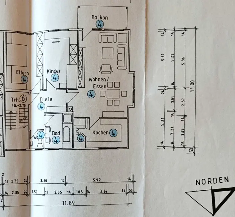 3 Zimmer Wohnung mit 110 m² in Tuttlingen – Bild 8