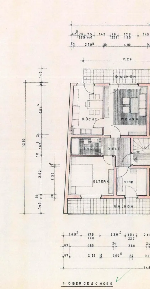 3 Zimmer Wohnung mit 63 m² in Aachen – Bild 12