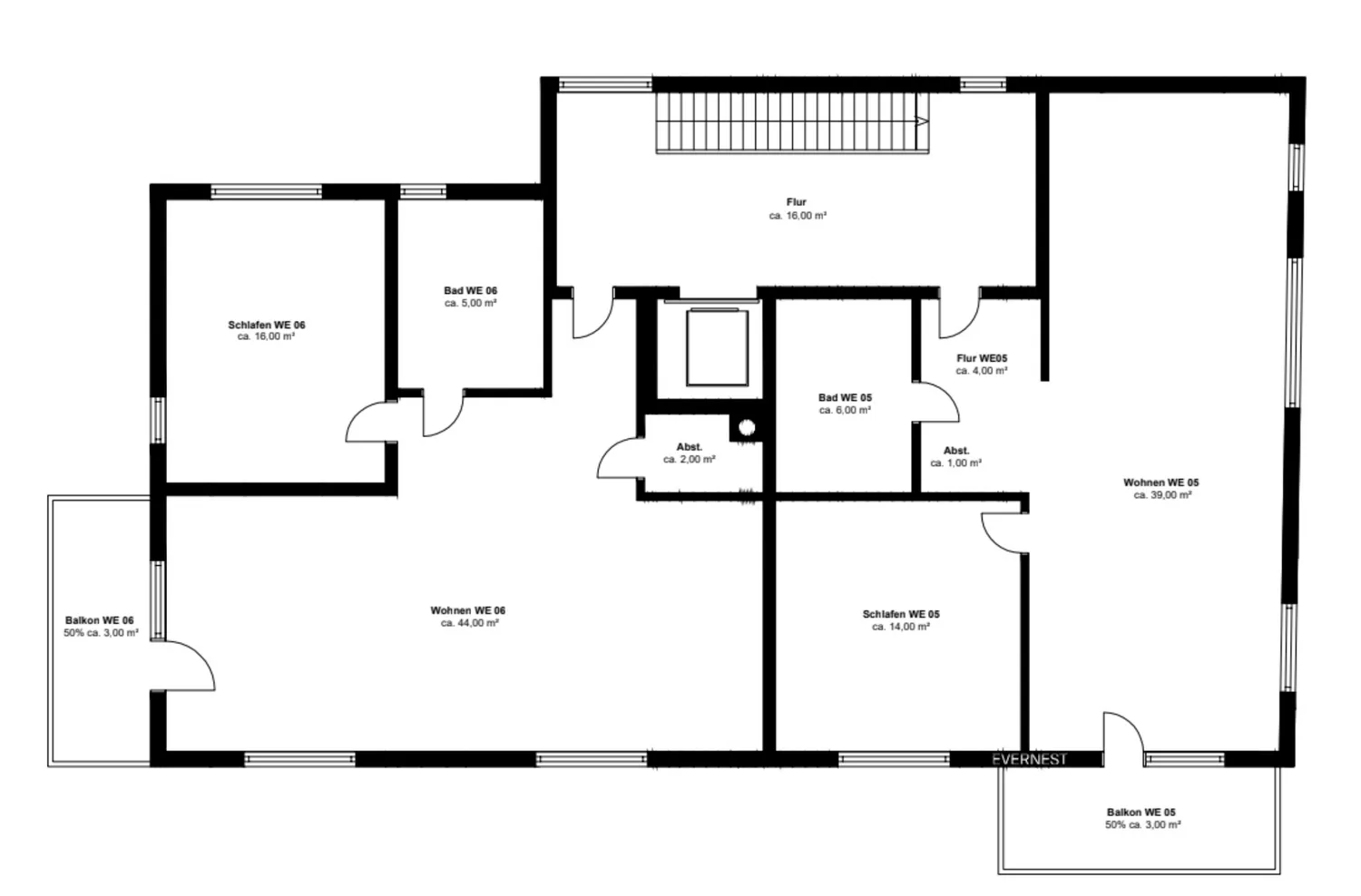 2 Zimmer Wohnung mit 67 m² in Köln – Bild 1
