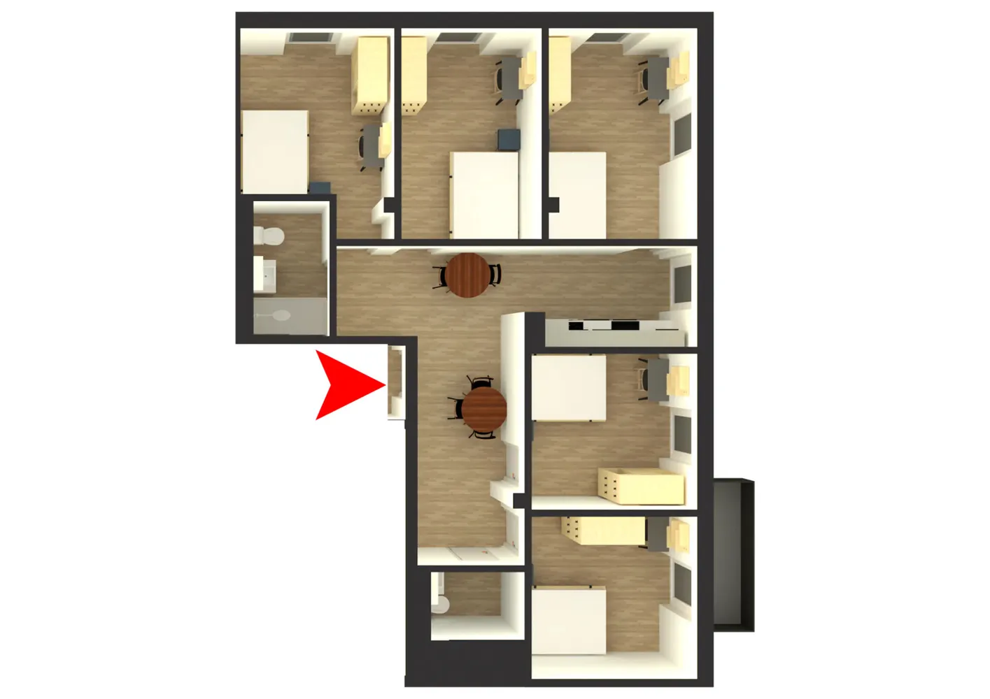 Shared room with 10 m² in Berlin – Photo 2