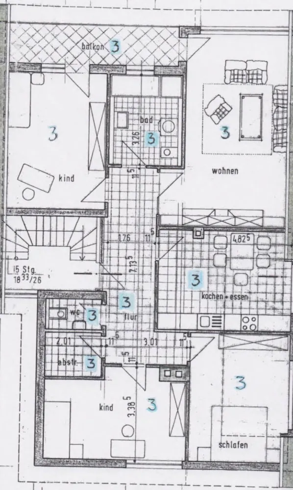 4 Zimmer Wohnung mit 127 m² in Limburg an der Lahn – Bild 4