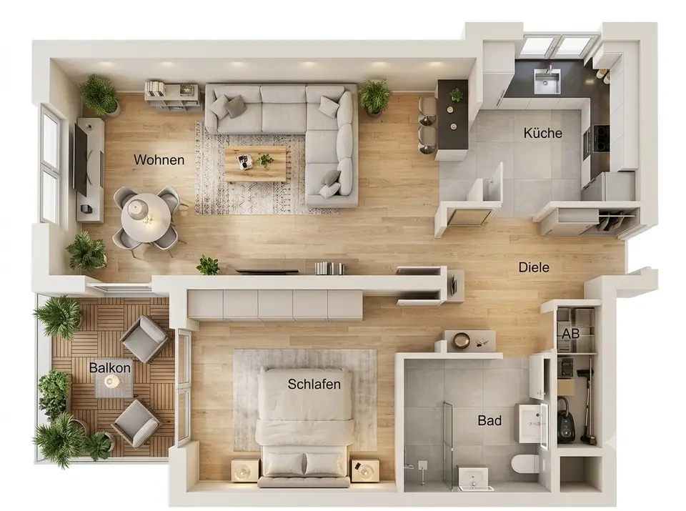 2 Zimmer Wohnung mit 68 m² in Velbert – Bild 10
