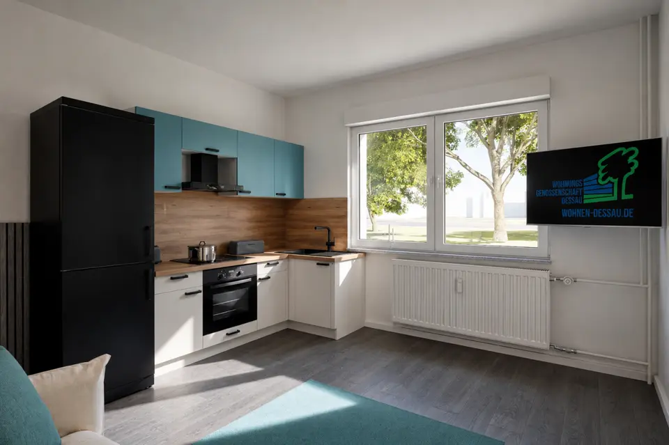 2 Zimmer Wohnung mit 30 m² in Dessau-Roßlau – Bild 2