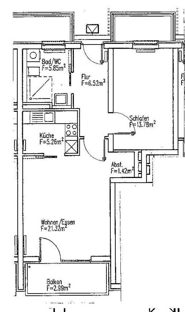 2 Zimmer Wohnung mit 57 m² in Leipzig – Bild 6