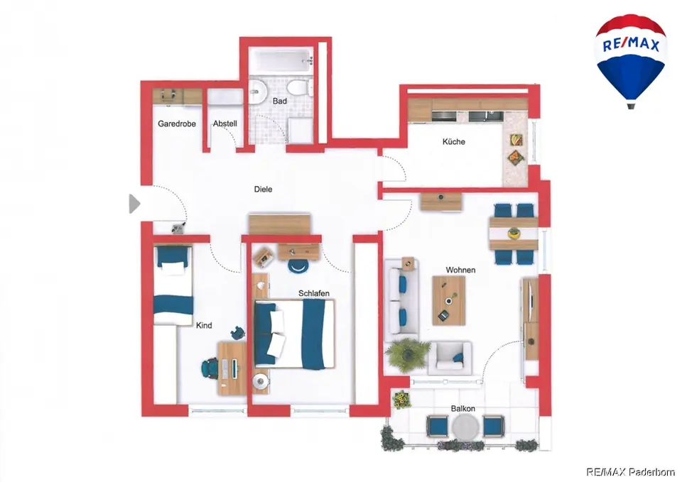 3 Zimmer Wohnung mit 77 m² in Paderborn – Bild 5