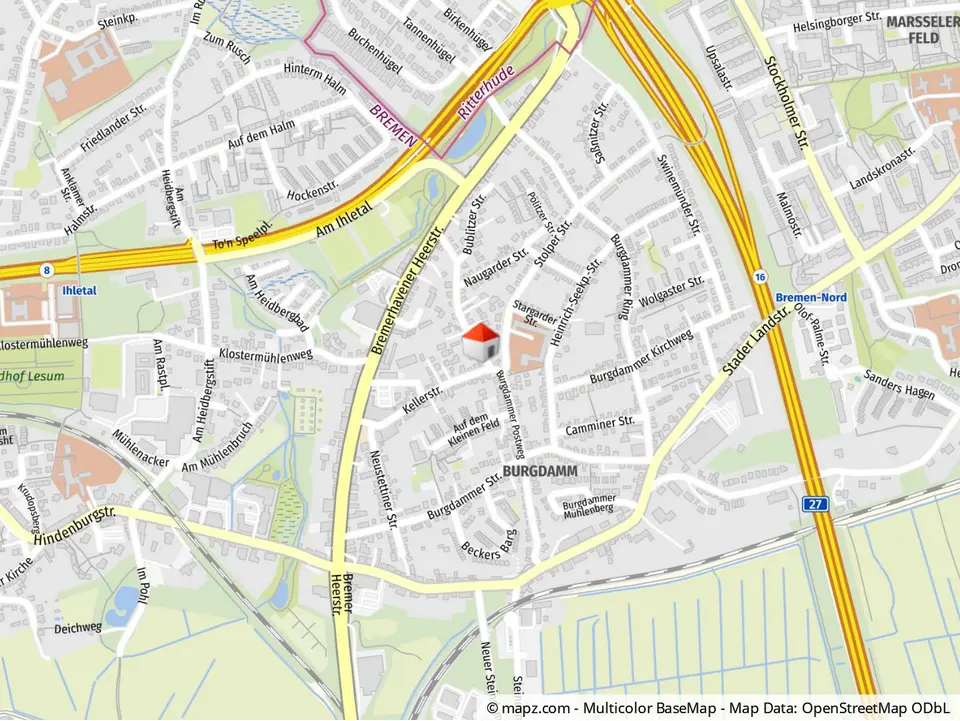 2 Zimmer Wohnung mit 37 m² in Bremen – Bild 8