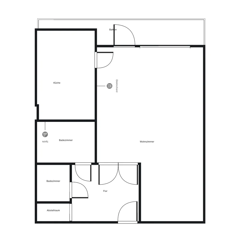 1 Zimmer Wohnung mit 57 m² in Berlin – Bild 2