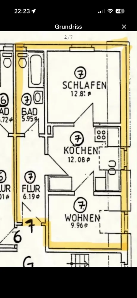 2 Zimmer Wohnung mit 52 m² in Bielefeld – Bild 4