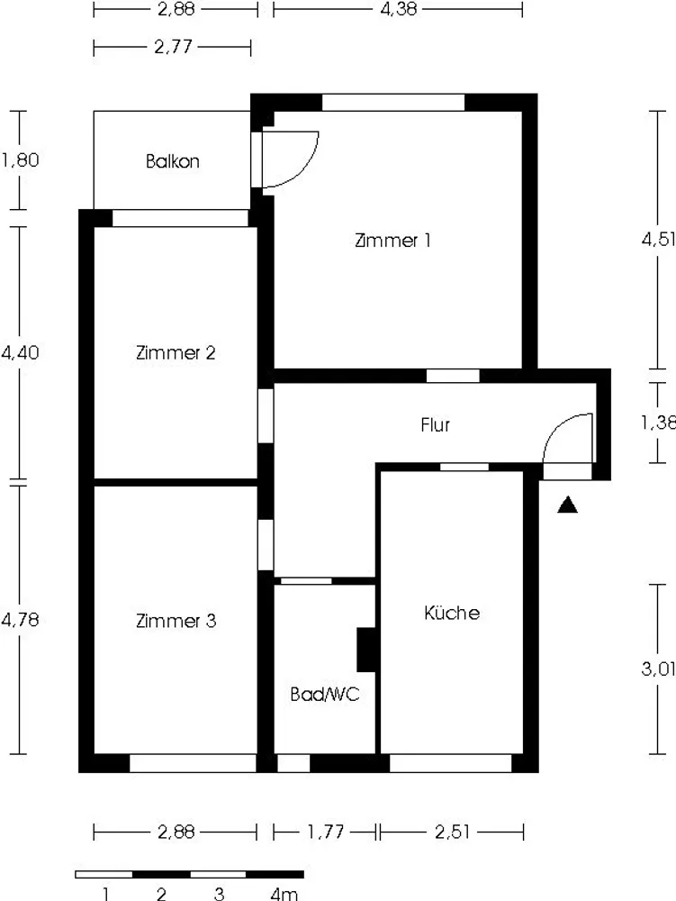 3 room apartment with 76 m² in Berlin – Photo 3