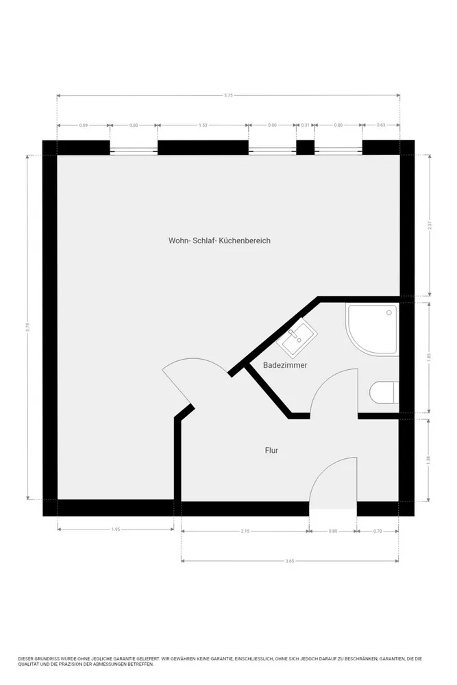 1 Zimmer Wohnung mit 34 m² in Annaberg-Buchholz – Bild 3