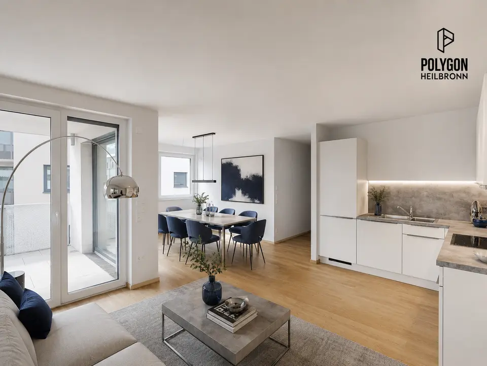 4 Zimmer Wohnung mit 96 m² in Heilbronn – Bild 1