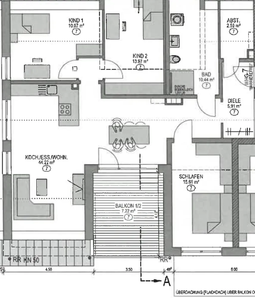 4 Zimmer Wohnung mit 111 m² in Neu-Ulm – Bild 7
