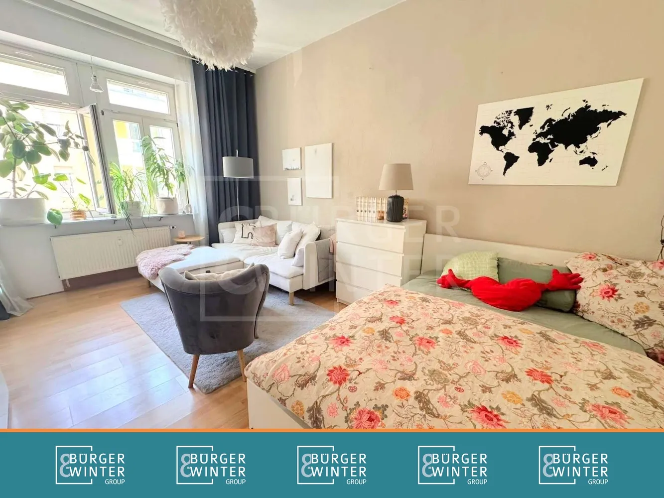 1 Zimmer Wohnung mit 37 m² in Mannheim – Bild 1