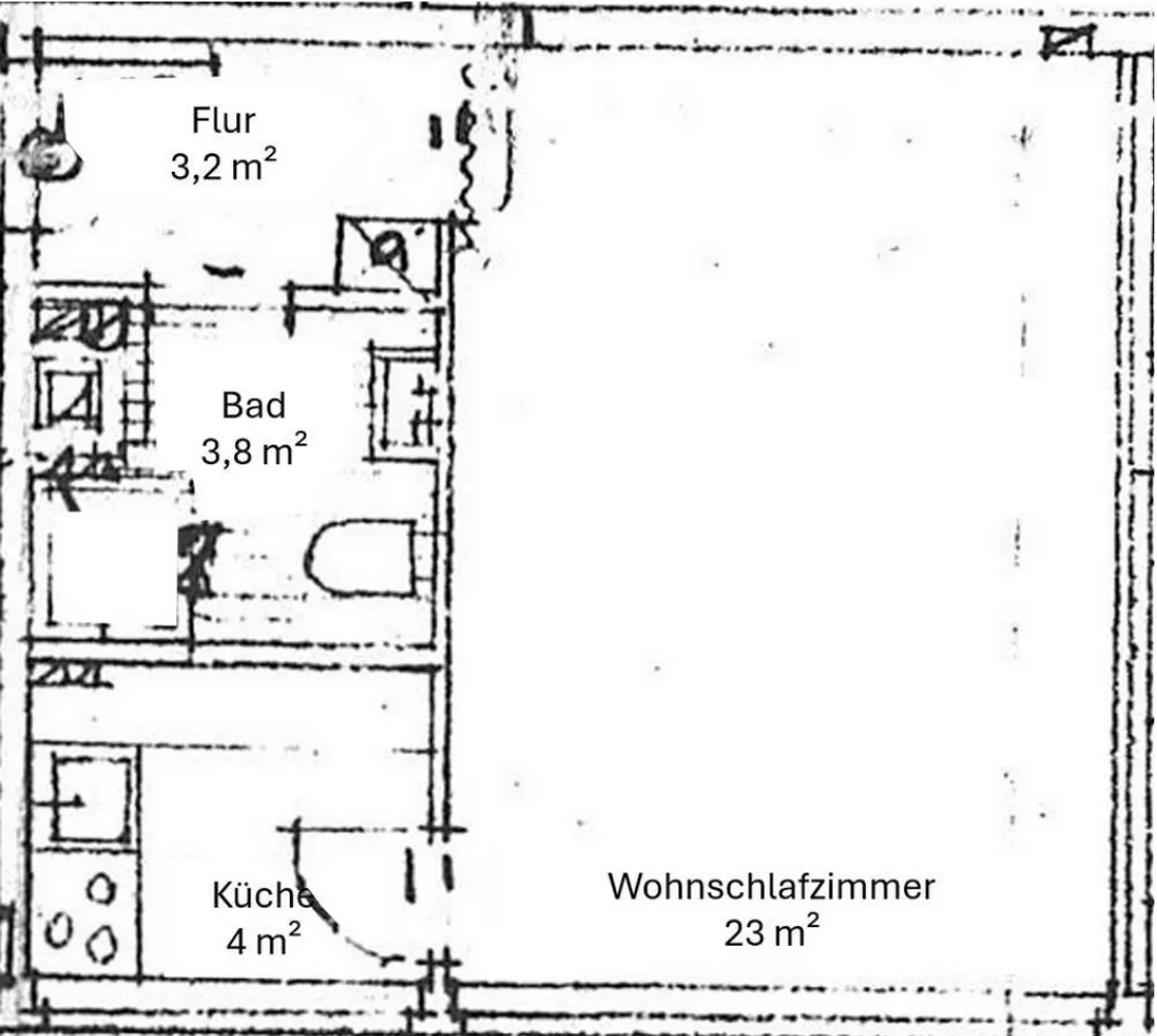 1 Zimmer Wohnung mit 35 m² in Neuss – Bild 7