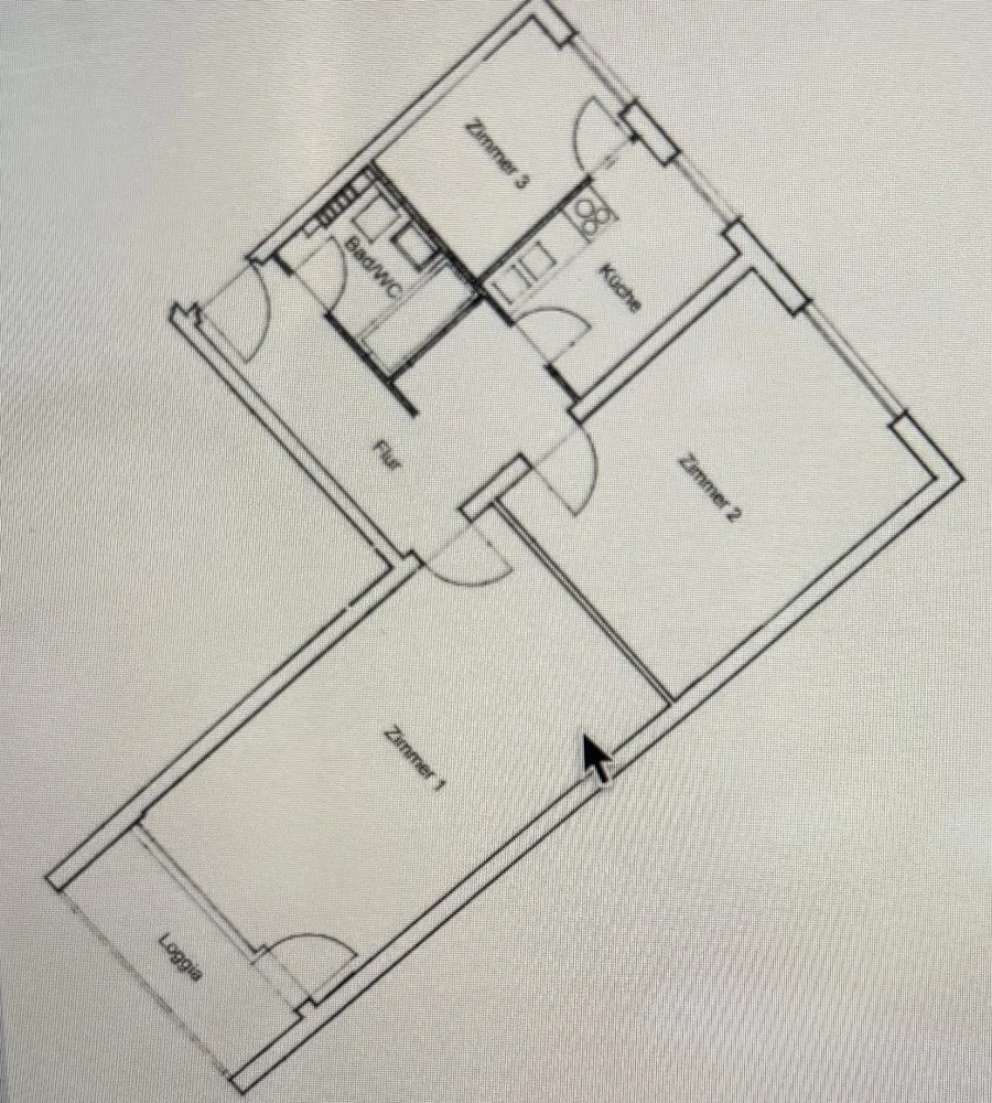 3 Zimmer Wohnung mit 67 m² in München – Bild 1