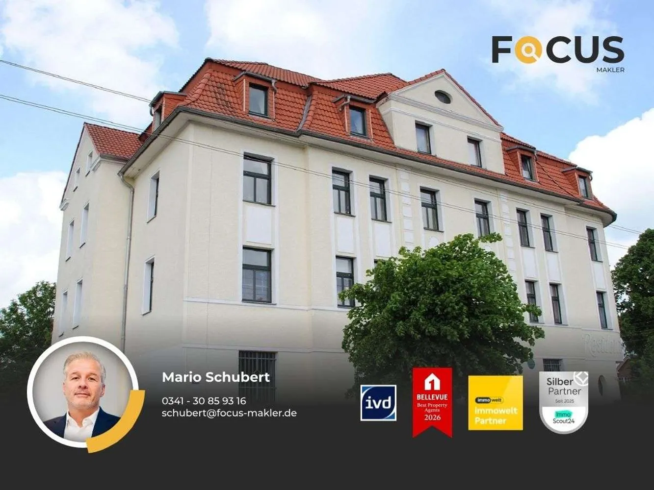 4 Zimmer Wohnung mit 90 m² in Leipzig – Bild 1