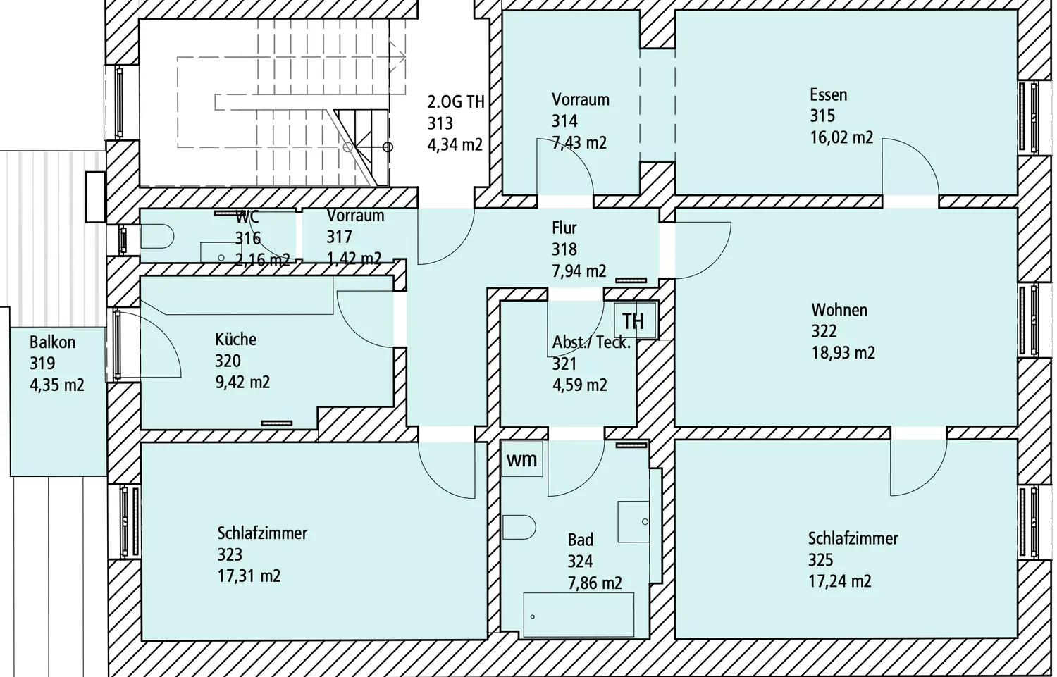 4 room apartment with 108 m² in Munich – Photo 2