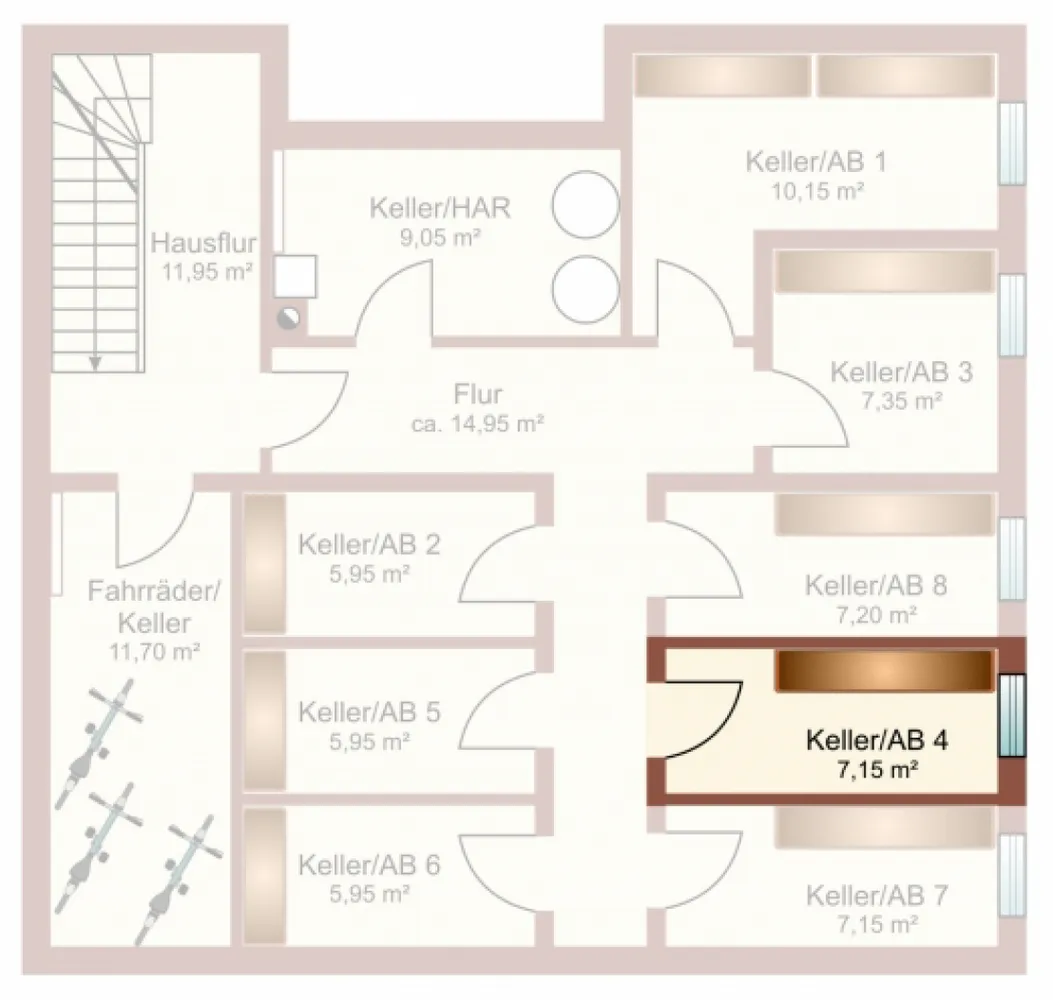 3 Zimmer Wohnung mit 69 m² in Hamburg – Bild 4