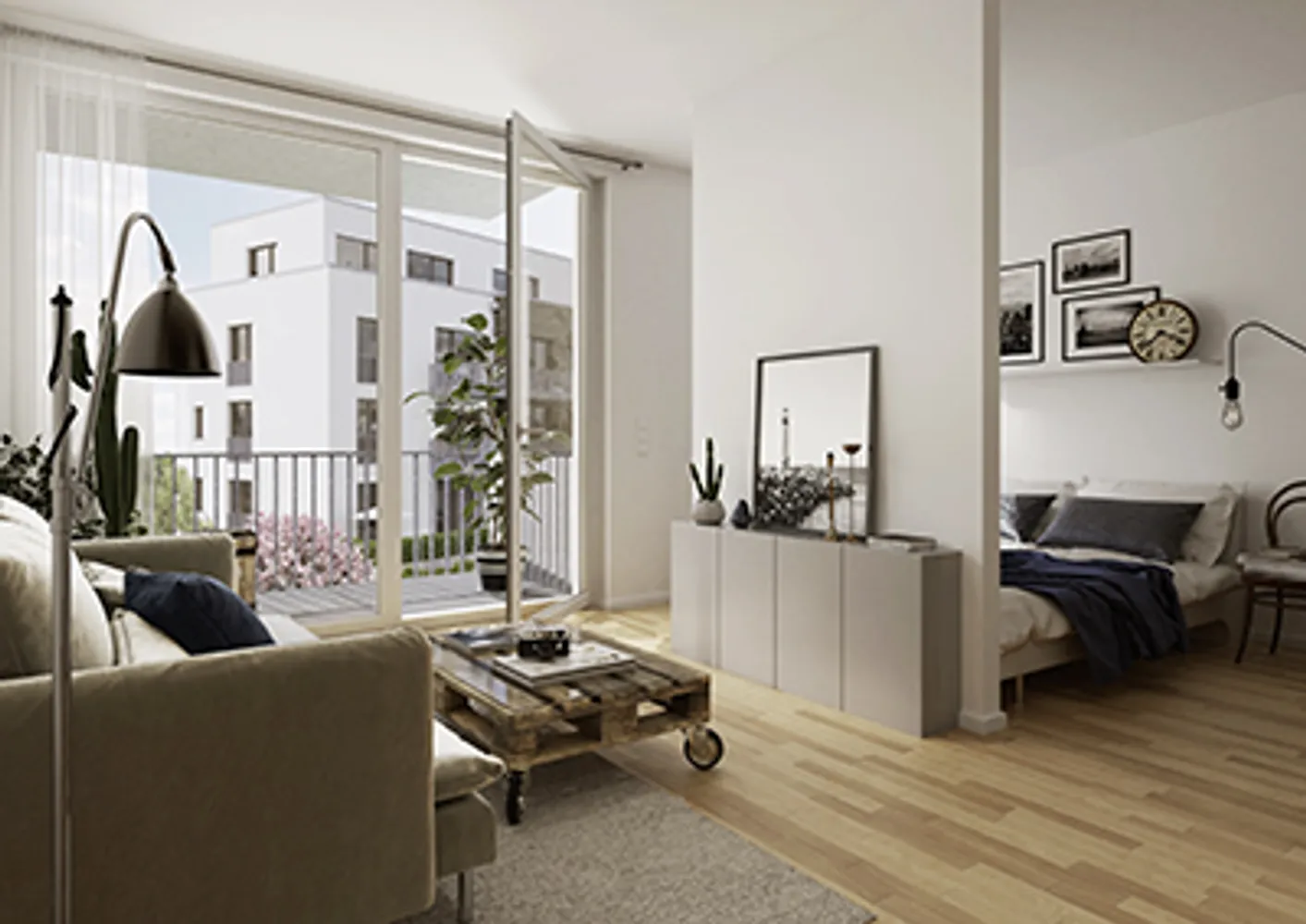 1 room apartment with 38 m² in Berlin – Photo 3