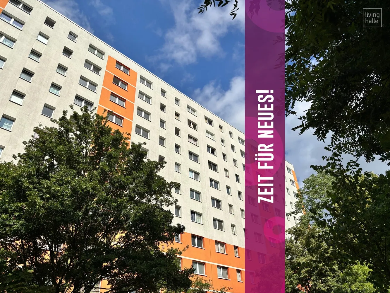 2 Zimmer Wohnung mit 46 m² in Halle (Saale) – Bild 1