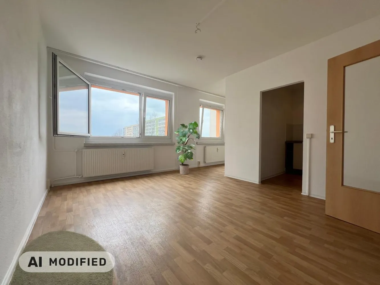 1 room apartment with 32 m² in Chemnitz – Photo 3