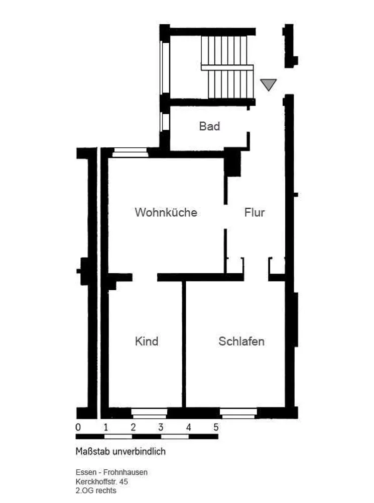 3 Zimmer Wohnung mit 59 m² in Essen – Bild 7
