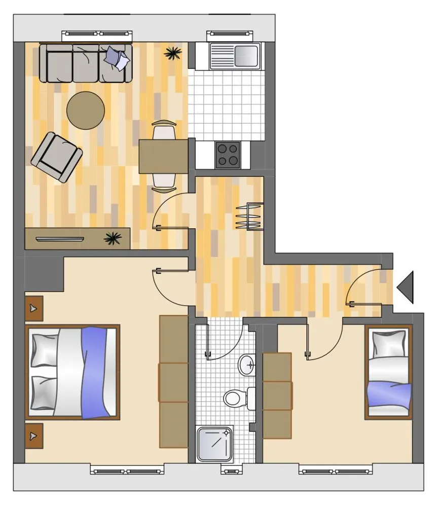 3 Zimmer Wohnung mit 75 m² in Dortmund – Bild 3