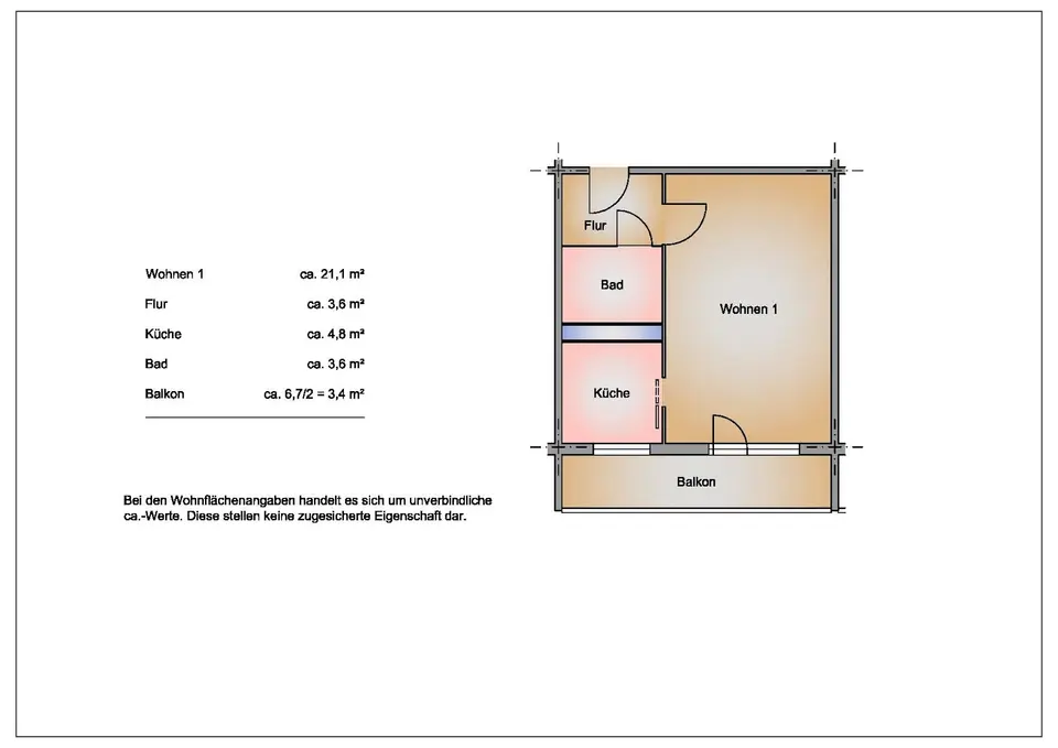 Studio mit 34 m² in Frankfurt (Oder) – Bild 5