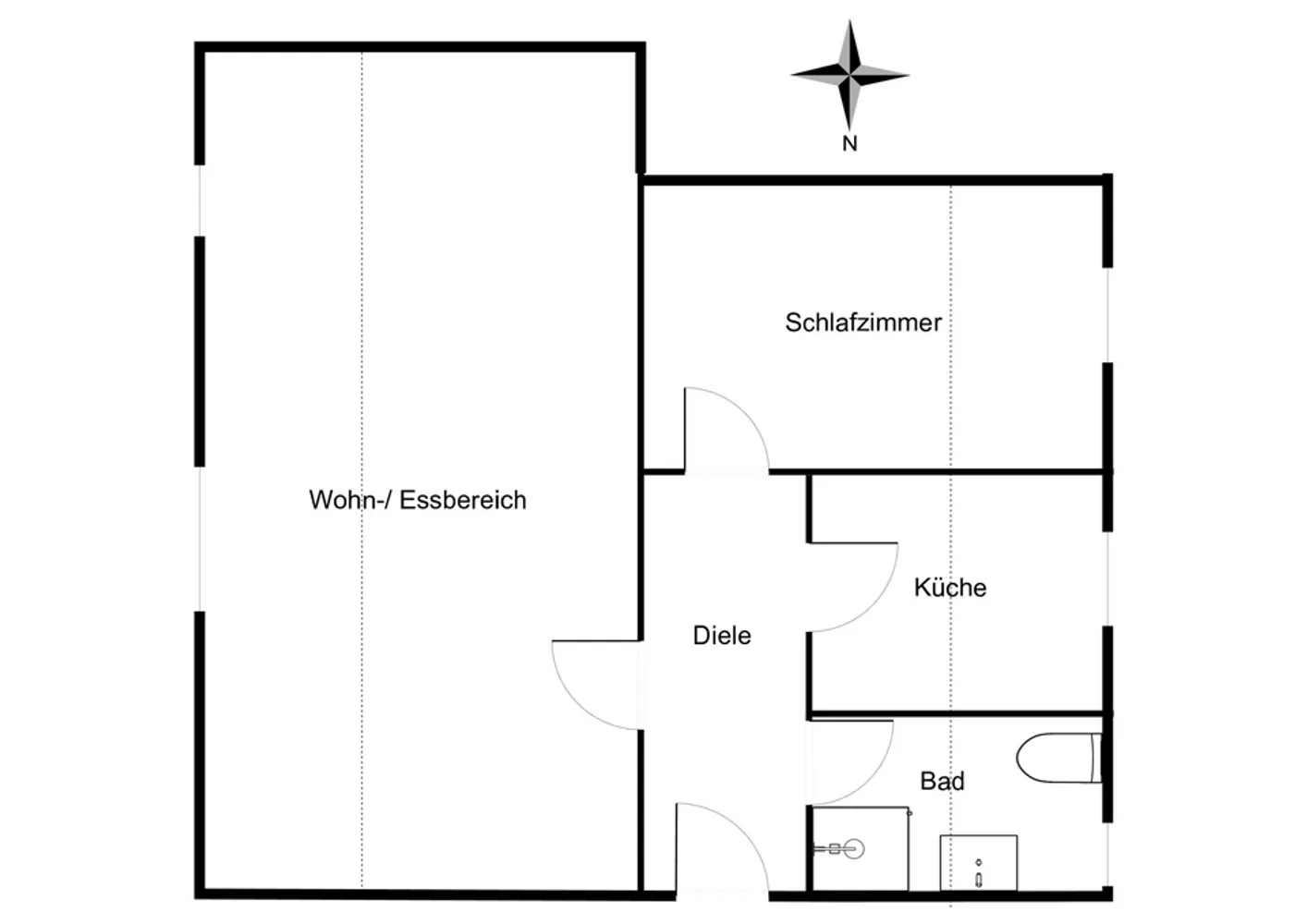 2 Zimmer Wohnung mit 66 m² in Duisburg – Bild 10