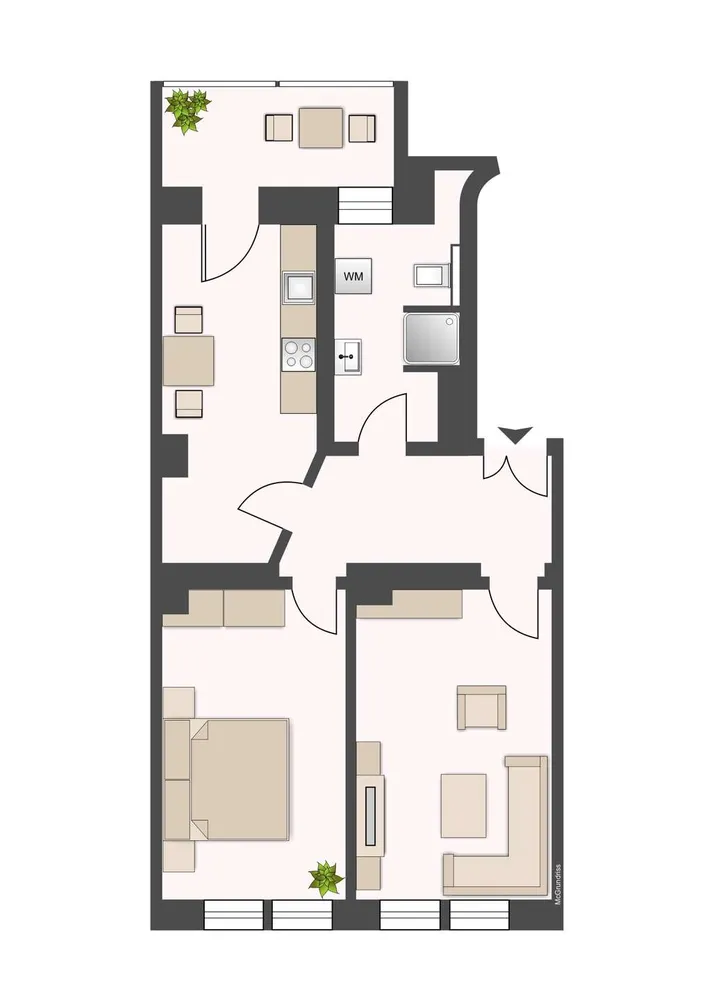 2 Zimmer Wohnung mit 68 m² in Leipzig – Bild 10