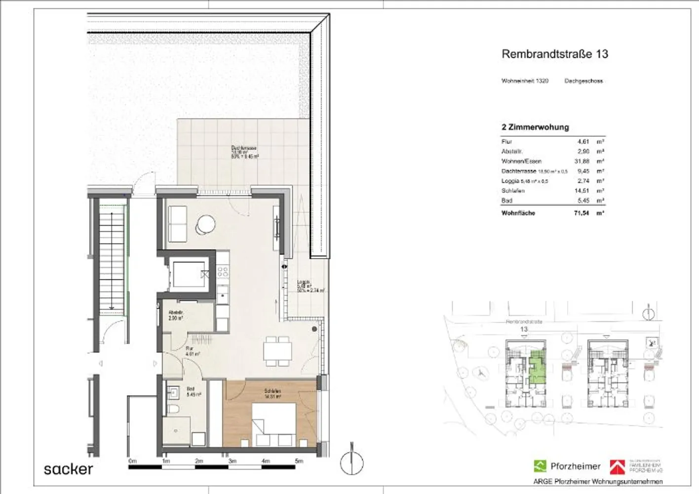 2 room apartment with 72 m² in Pforzheim – Photo 9