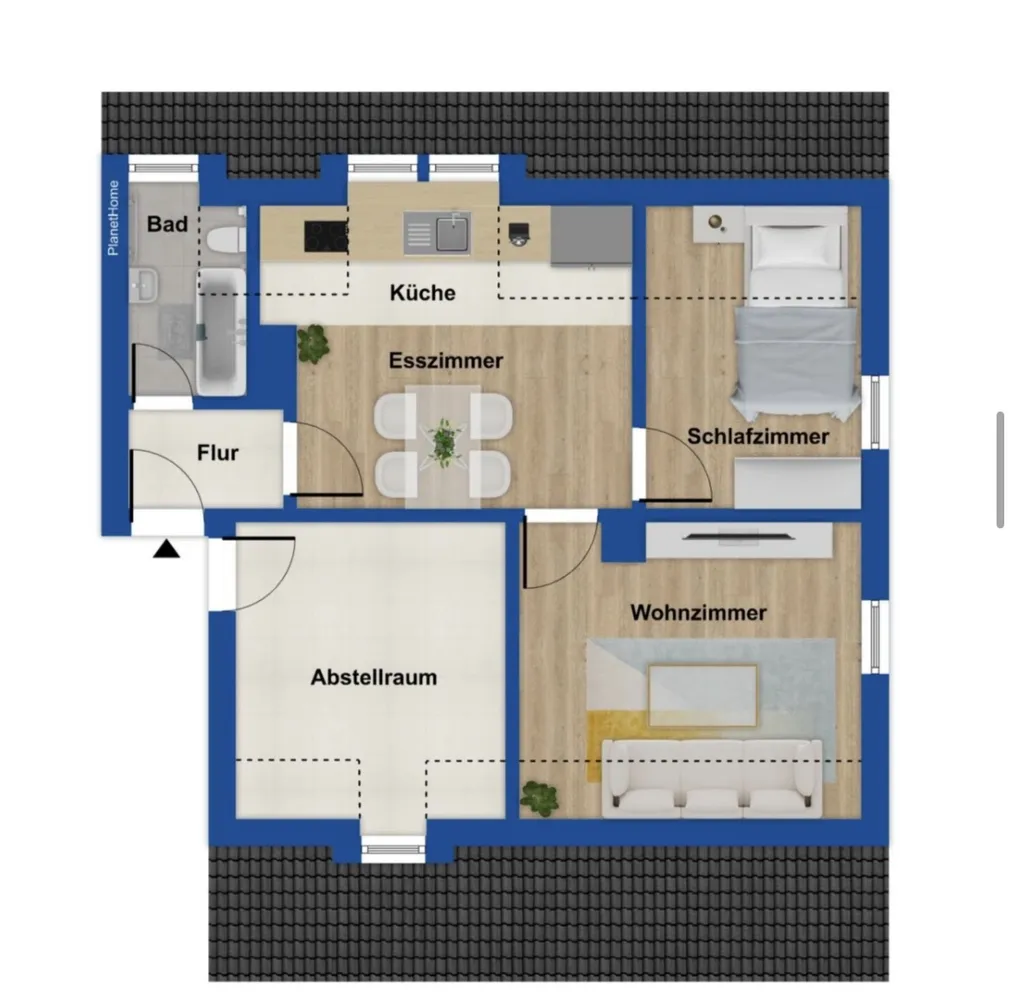 3 Zimmer Wohnung mit 47 m² in Herne – Bild 6