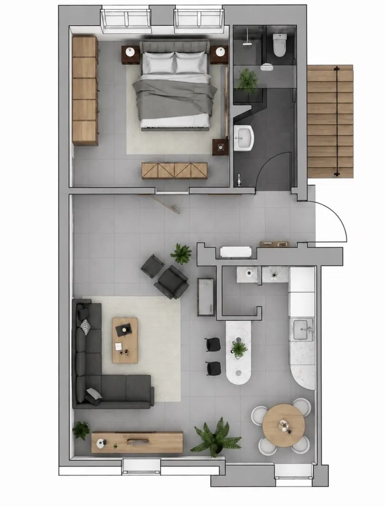 2 Zimmer Wohnung mit 63 m² in Mönchengladbach – Bild 9