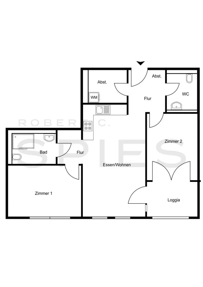 3 room apartment with 73 m² in Oldenburg – Photo 6