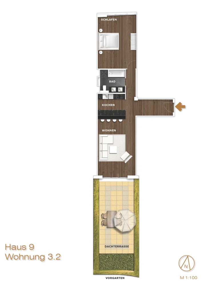 2 Zimmer Wohnung mit 96 m² in Berlin – Bild 7