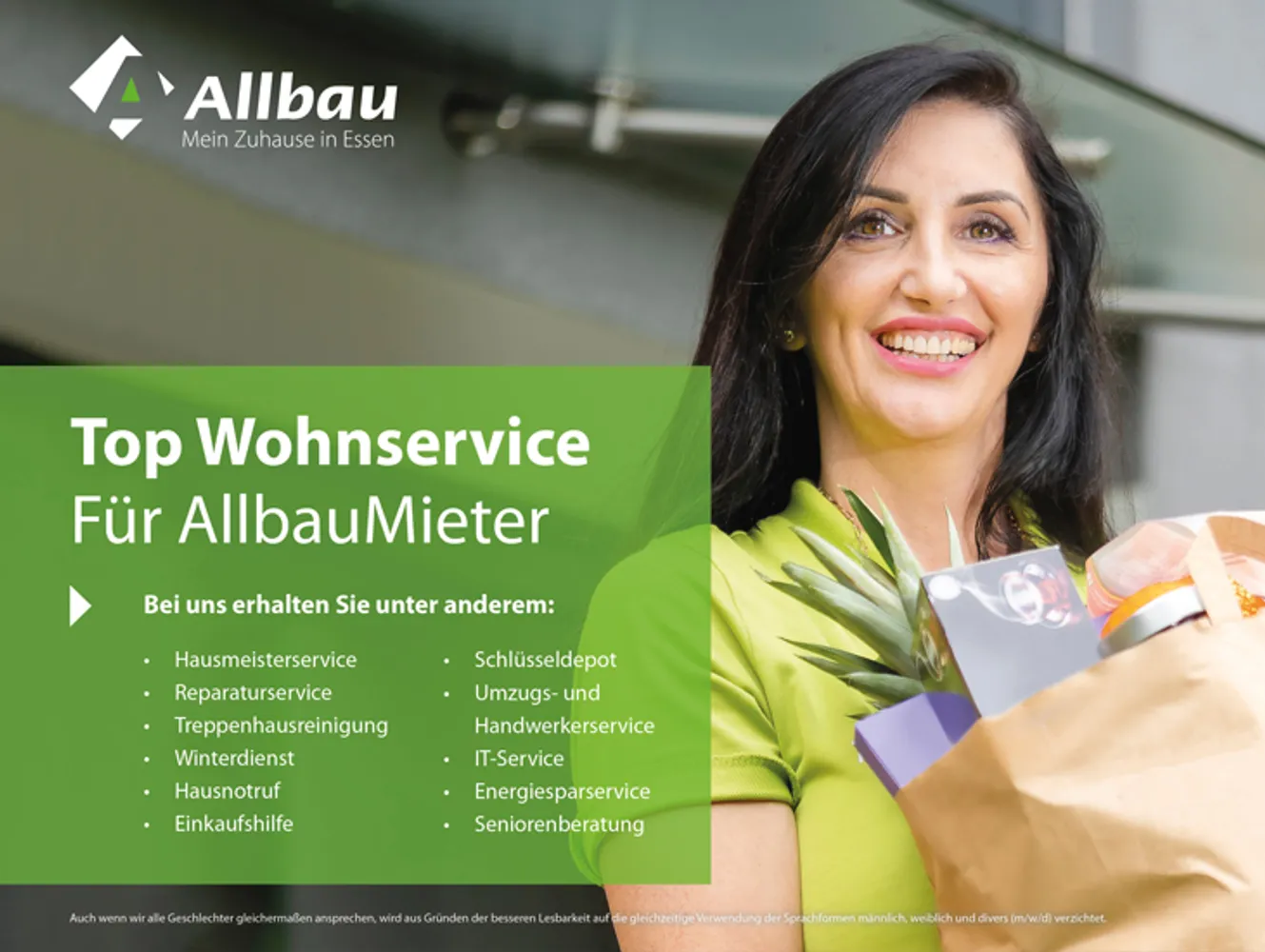 3 Zimmer Wohnung mit 57 m² in Essen – Bild 2