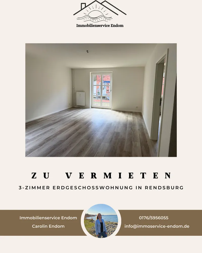 3 Zimmer Wohnung mit 75 m² in Rendsburg – Bild 1