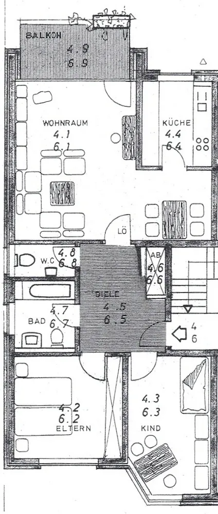 3 Zimmer Wohnung mit 82 m² in Krefeld – Bild 3