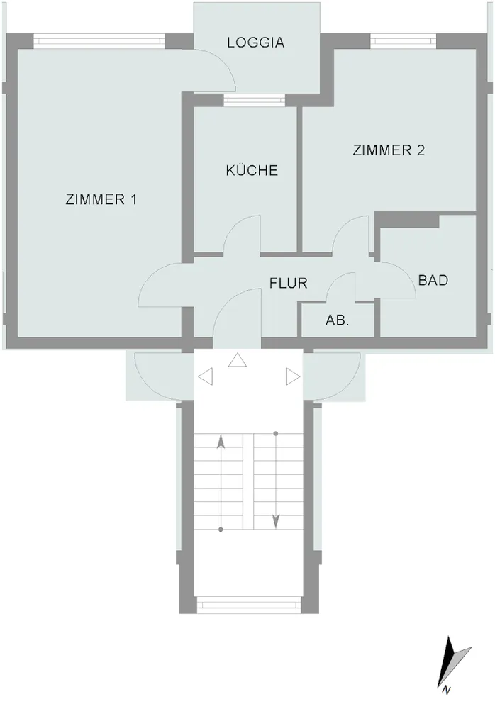 2 Zimmer Wohnung mit 51 m² in Bremen – Bild 2